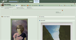 Desktop Screenshot of doo-hickey.deviantart.com