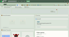 Desktop Screenshot of ggggp.deviantart.com