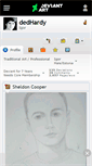 Mobile Screenshot of dedhardy.deviantart.com