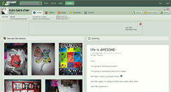 Desktop Screenshot of kuro-bara-chan.deviantart.com