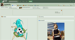 Desktop Screenshot of coolcatz56.deviantart.com