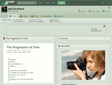 Tablet Screenshot of pait-et-amore.deviantart.com