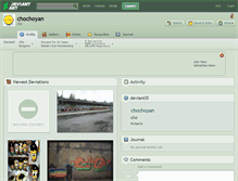 Tablet Screenshot of chochoyan.deviantart.com