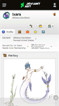 Mobile Screenshot of ixara.deviantart.com