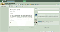 Desktop Screenshot of drop-dead-intense.deviantart.com