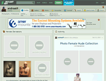 Tablet Screenshot of andrea69.deviantart.com