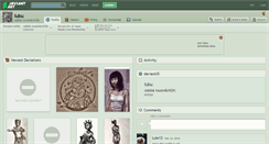 Desktop Screenshot of lubu.deviantart.com