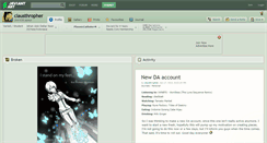 Desktop Screenshot of clausthropher.deviantart.com