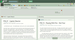 Desktop Screenshot of distortified.deviantart.com