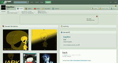 Desktop Screenshot of easynow.deviantart.com