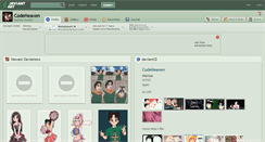 Desktop Screenshot of codeheaven.deviantart.com