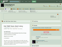 Tablet Screenshot of kiddosbigworld.deviantart.com