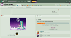 Desktop Screenshot of lollipop-cupcake.deviantart.com