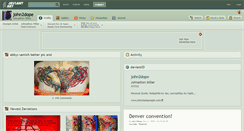 Desktop Screenshot of john2dope.deviantart.com