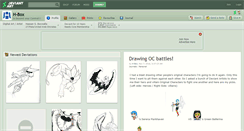 Desktop Screenshot of h-box.deviantart.com