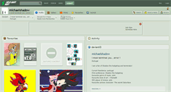 Desktop Screenshot of michaelshadow.deviantart.com