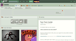 Desktop Screenshot of lnsector.deviantart.com