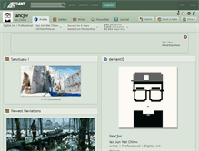 Tablet Screenshot of iancjw.deviantart.com