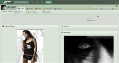 Desktop Screenshot of cyberboni.deviantart.com