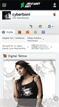 Mobile Screenshot of cyberboni.deviantart.com