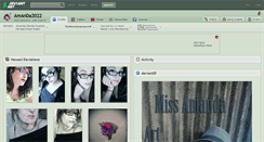 Desktop Screenshot of amanda2022.deviantart.com