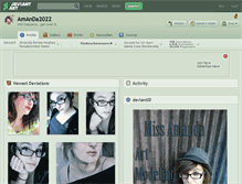 Tablet Screenshot of amanda2022.deviantart.com