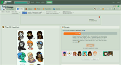 Desktop Screenshot of kiorage.deviantart.com