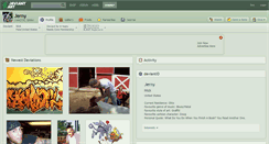 Desktop Screenshot of jerny.deviantart.com