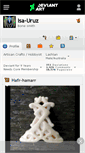 Mobile Screenshot of isa-uruz.deviantart.com