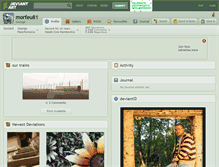 Tablet Screenshot of morfeu81.deviantart.com