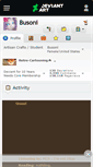 Mobile Screenshot of busoni.deviantart.com