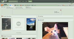 Desktop Screenshot of jobie.deviantart.com