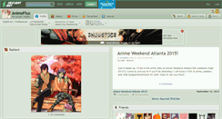 Desktop Screenshot of animeflux.deviantart.com