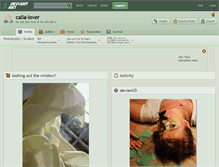 Tablet Screenshot of calla-lover.deviantart.com