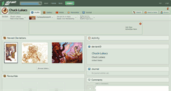 Desktop Screenshot of chuck-lukacs.deviantart.com