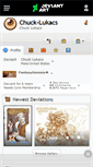 Mobile Screenshot of chuck-lukacs.deviantart.com