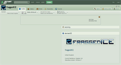 Desktop Screenshot of fraggedice.deviantart.com