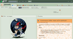 Desktop Screenshot of cocowoushi.deviantart.com