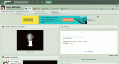 Desktop Screenshot of carpi-albinutza.deviantart.com