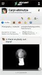 Mobile Screenshot of carpi-albinutza.deviantart.com