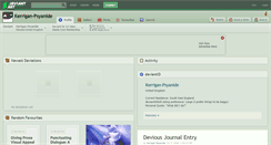 Desktop Screenshot of kerrigan-psyanide.deviantart.com