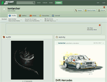 Tablet Screenshot of kentarcher.deviantart.com