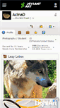 Mobile Screenshot of acinad.deviantart.com