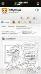 Mobile Screenshot of kittykross.deviantart.com