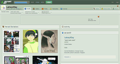 Desktop Screenshot of laineyxday.deviantart.com