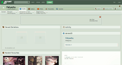 Desktop Screenshot of fahyazhu.deviantart.com