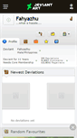 Mobile Screenshot of fahyazhu.deviantart.com
