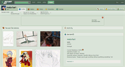 Desktop Screenshot of mata-hari.deviantart.com