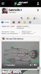 Mobile Screenshot of gabrielbc1.deviantart.com