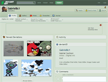 Tablet Screenshot of gabrielbc1.deviantart.com